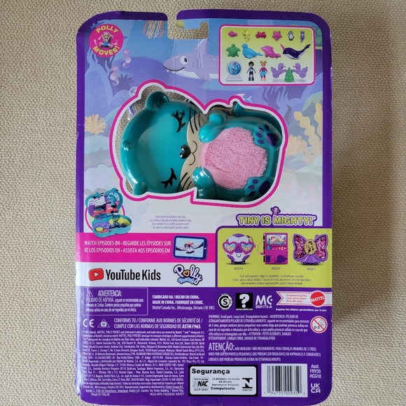 Polly Pocket Otter Aquarium Compact - Picture 7 of 7